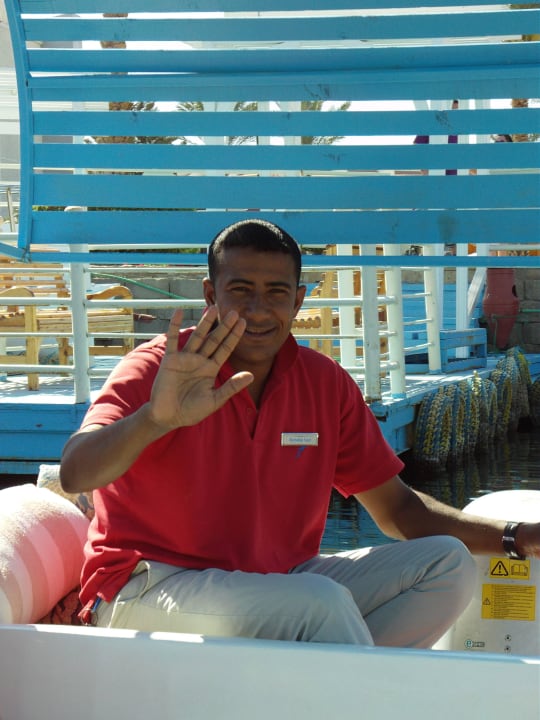 Shuttle - Boot - Fahrer Pickalbatros Dana Beach Resort - Hurghada