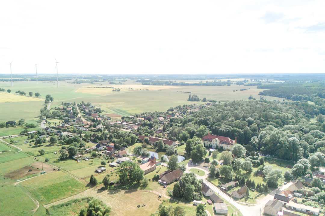 Außenansicht Schloss Wulkow