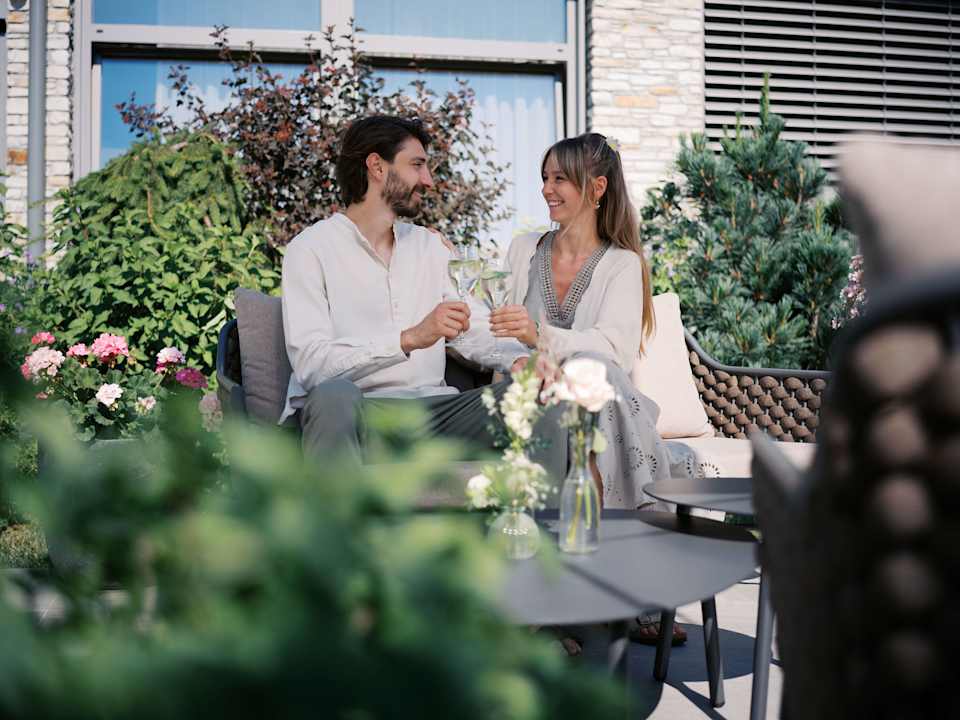 Gartenanlage Dorfhotel Fasching