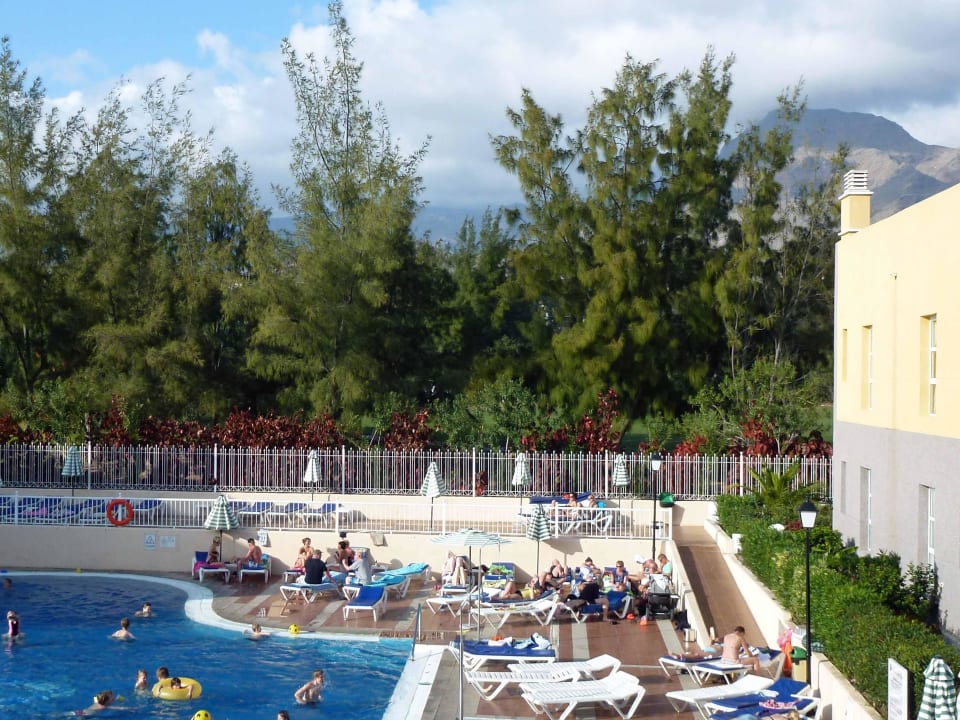 Poolblick vom Balkon Coral Compostela Beach Golf