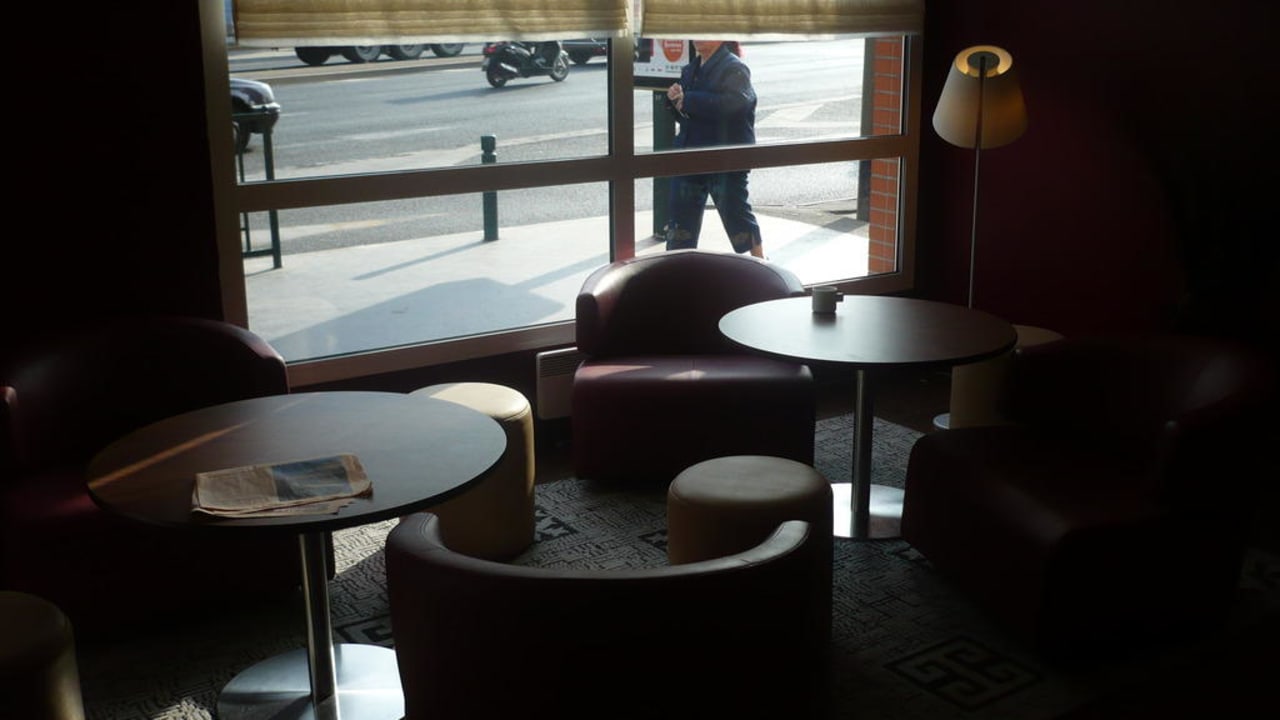 Eingangsbereich Hotel Campanile Paris Pont de Suresnes