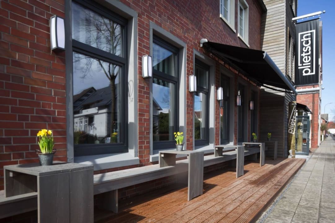 Außenansicht Restaurant  Krögers Hotel