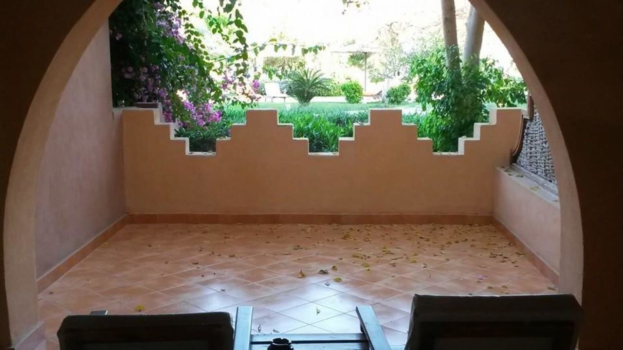 Terrasse der Junior Suite Grand Makadi
