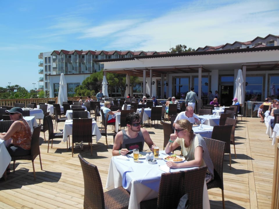 Dinner outside Arcanus Hotels Sorgun