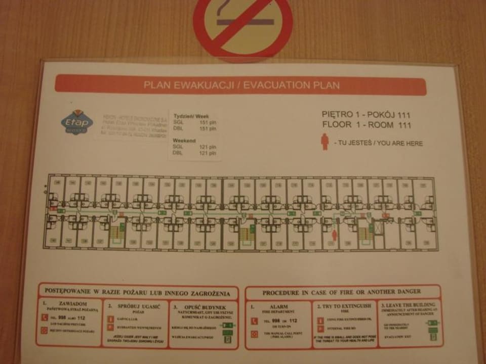 Rozkład hotelu ibis budget Hotel Wrocław Stadion