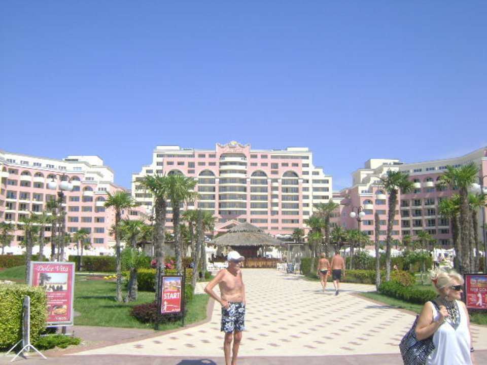 Aussicht von der Promenade DIT Majestic Beach Resort