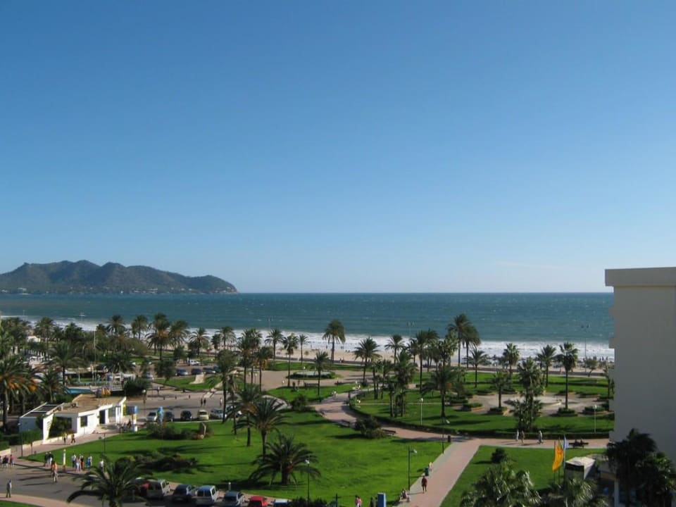 Blick vom Balkon Hipotels Cala Millor Park