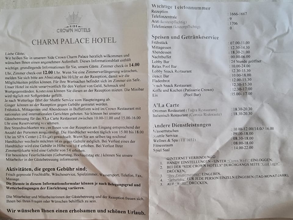 Sonstiges Well Palace Side