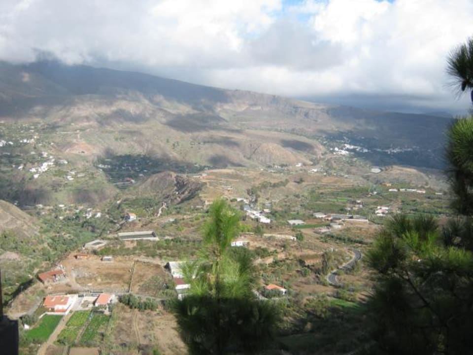 Ausblick vom Balkon Hotel Las Tirajanas