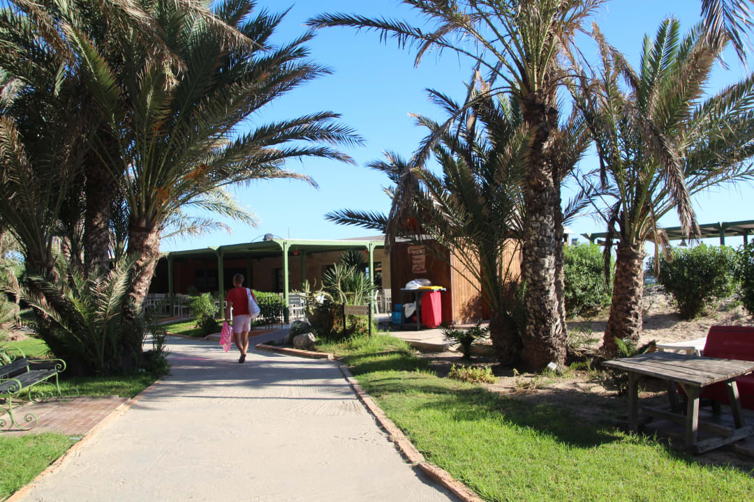 Rückseite Strandbar El Ksar Resort & Thalasso