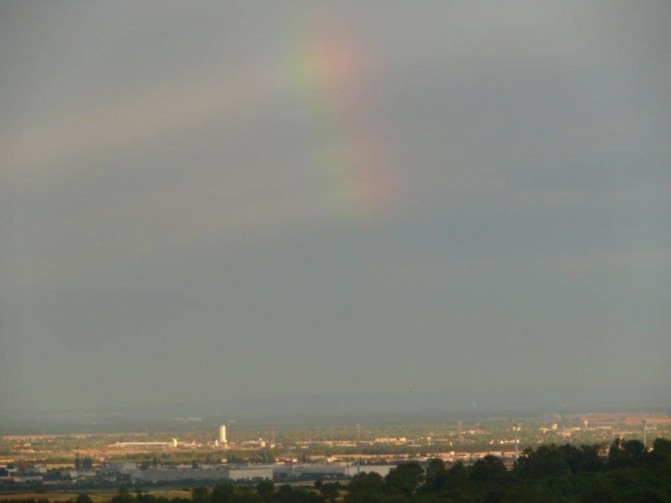 Regenbogen über Wien Hotel Stich