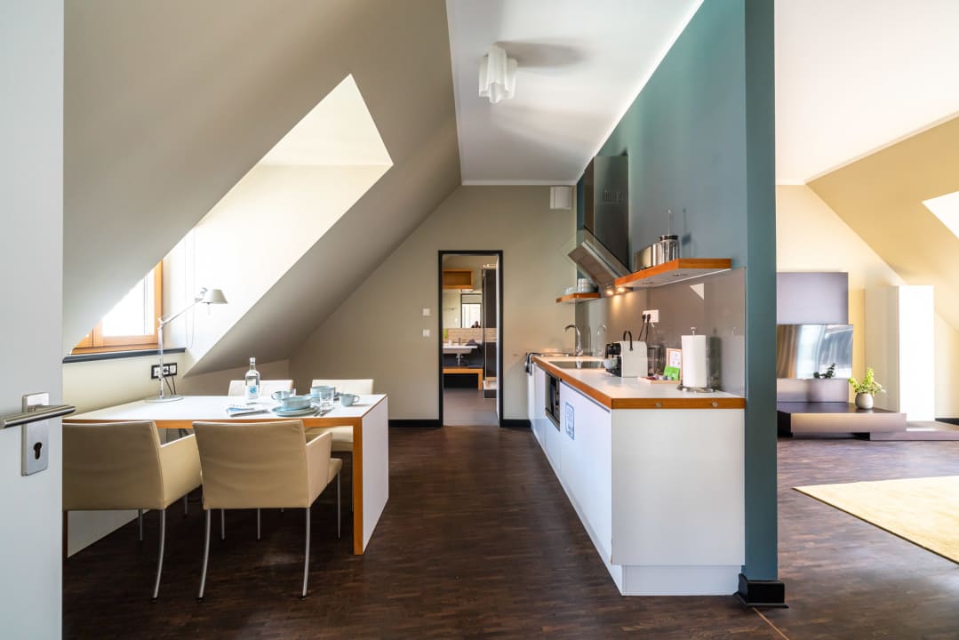 Zimmer The Green Rostock Apartment Hotel