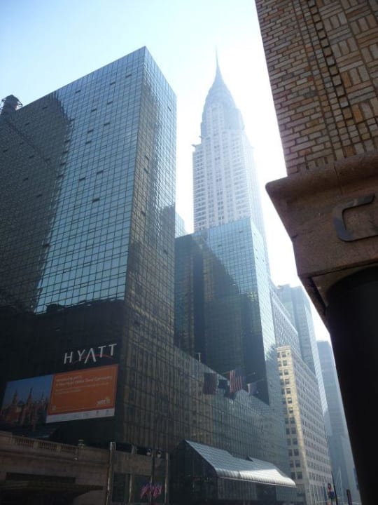 Hotel mit Chrysler Building im Hintergrund Hotel Grand Hyatt New York