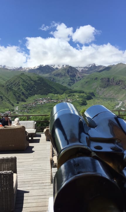 Ausblick Hotel Kazbegi