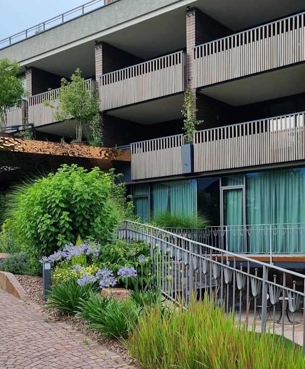 Außenansicht Gartenhotel Moser