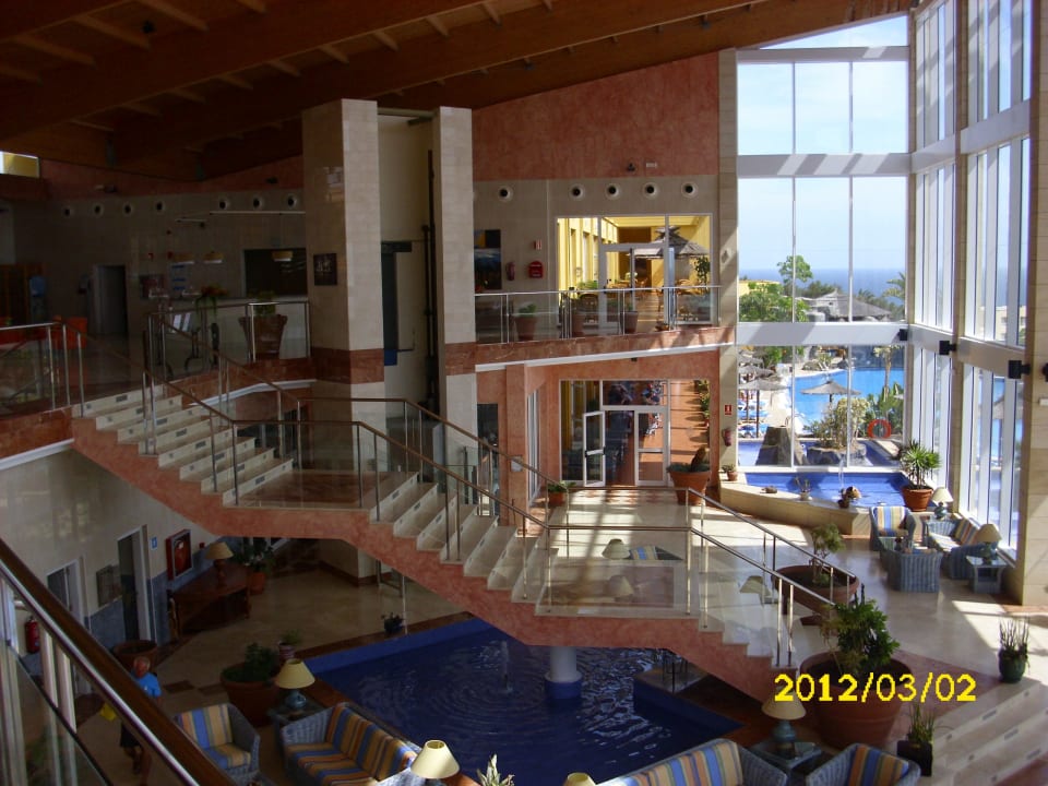 Sicht obere Lobby AluaVillage Fuerteventura