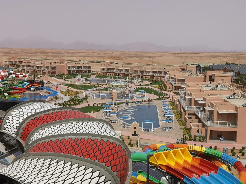 Ausblick Pickalbatros Water Valley Resort - Neverland Hurghada