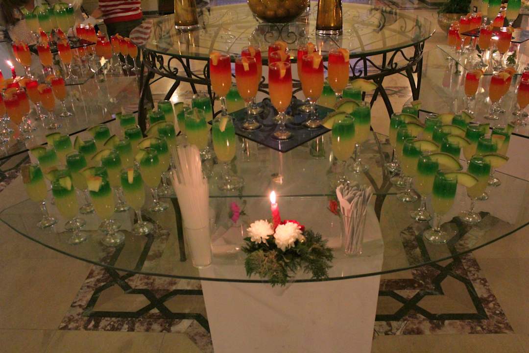 Cocktailempfang Heiligabend  Pickalbatros Alf Leila Wa Leila Resort - Neverland Hurghada