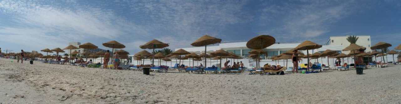 Plaża przy hotelu primasol el mehdi El Mehdi Beach Resort