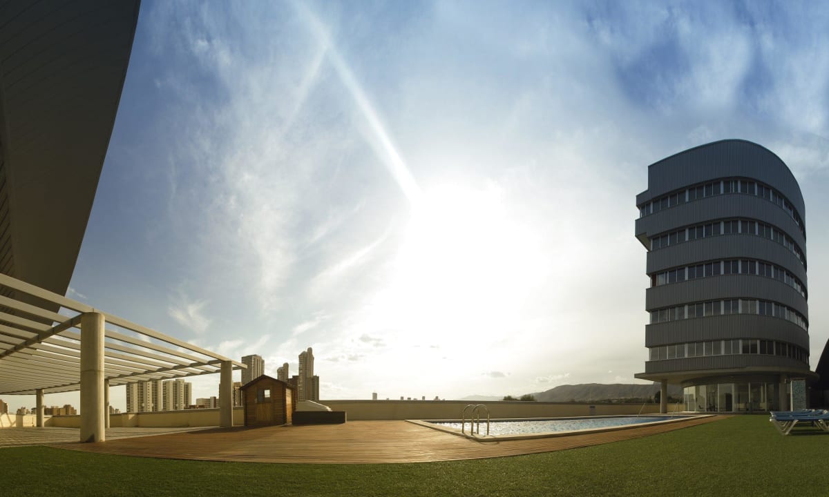 Zona Piscina Hotel La Estación