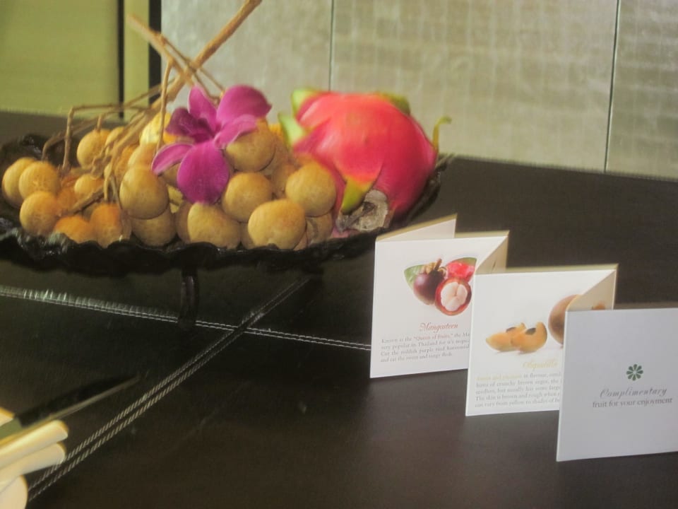 Früchte  Siam Kempinski Hotel Bangkok
