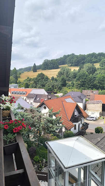 Ausblick Landhotel Spessartruh