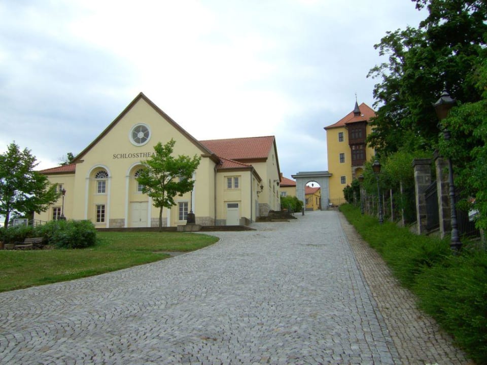 Ansicht Schloßplatz Schlosshotel Ballenstedt