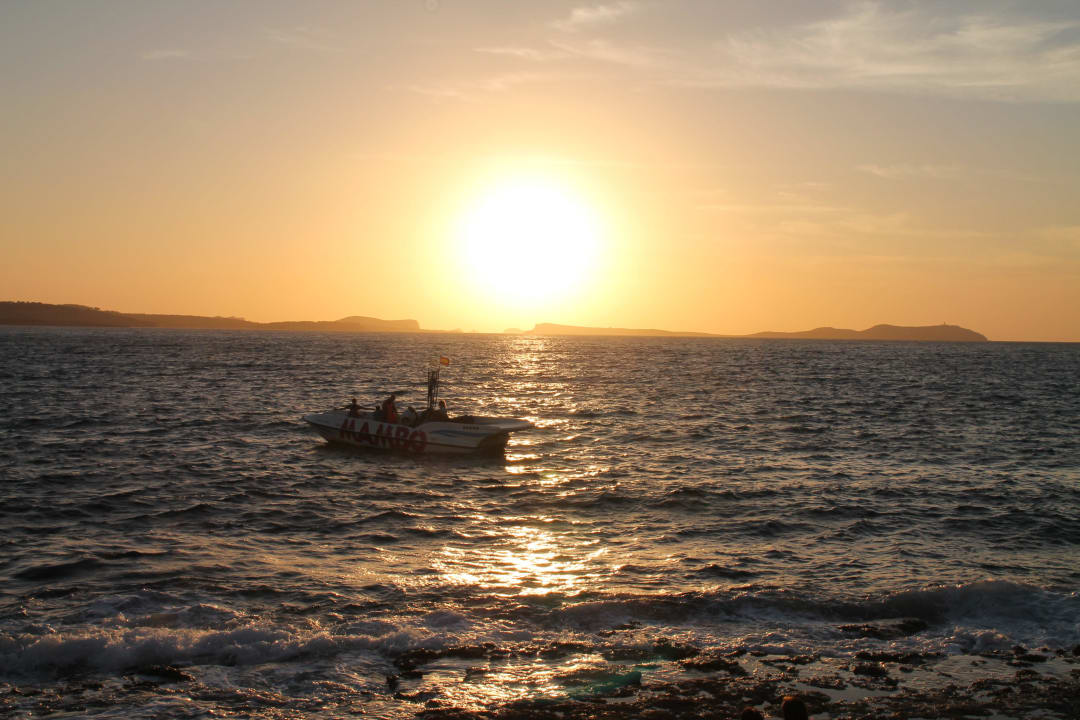Sonnenuntergang Hotel Osiris
