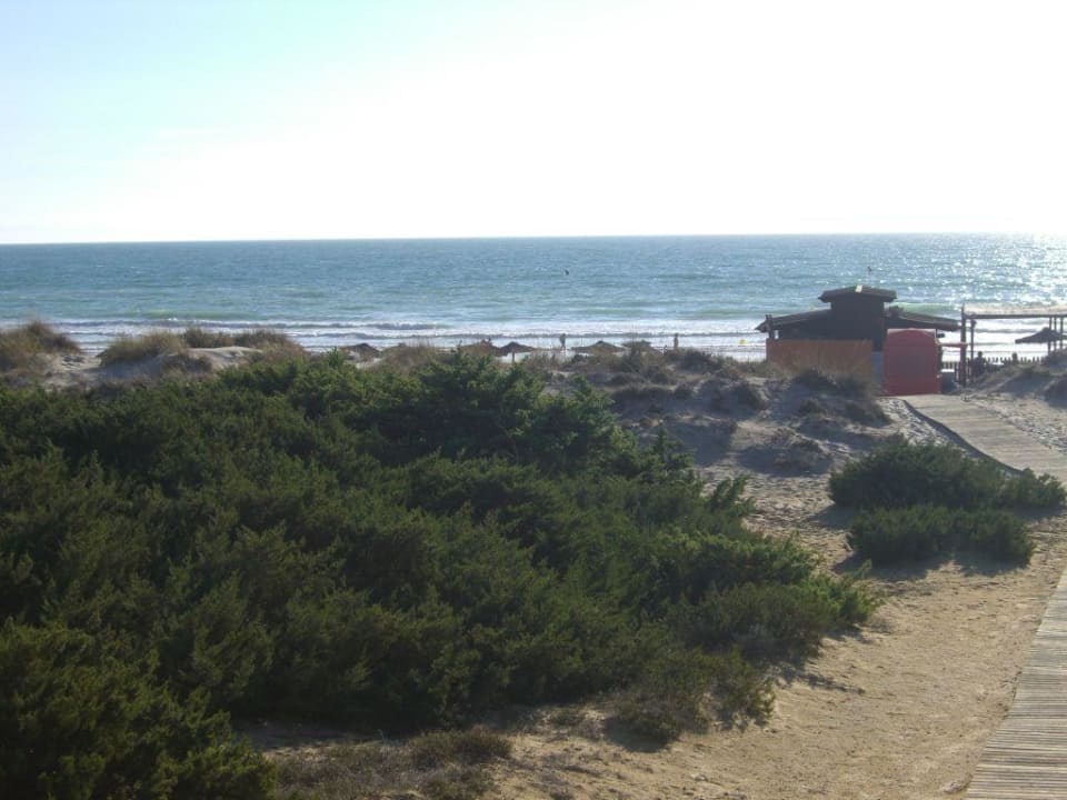 Weg zum Strand Sol Sancti Petri Apartamentos