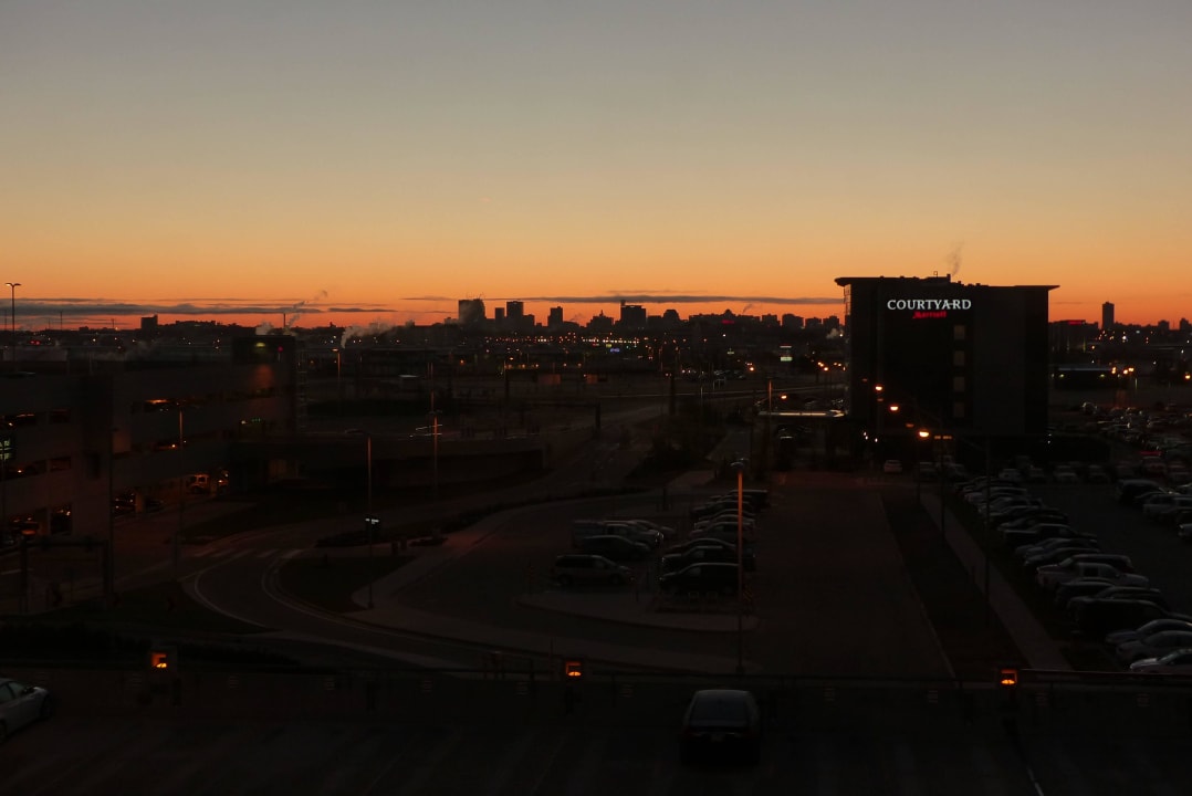 Blick auf Downtown Winnipeg Hotel Four Points by Sheraton Winnipeg International Airport