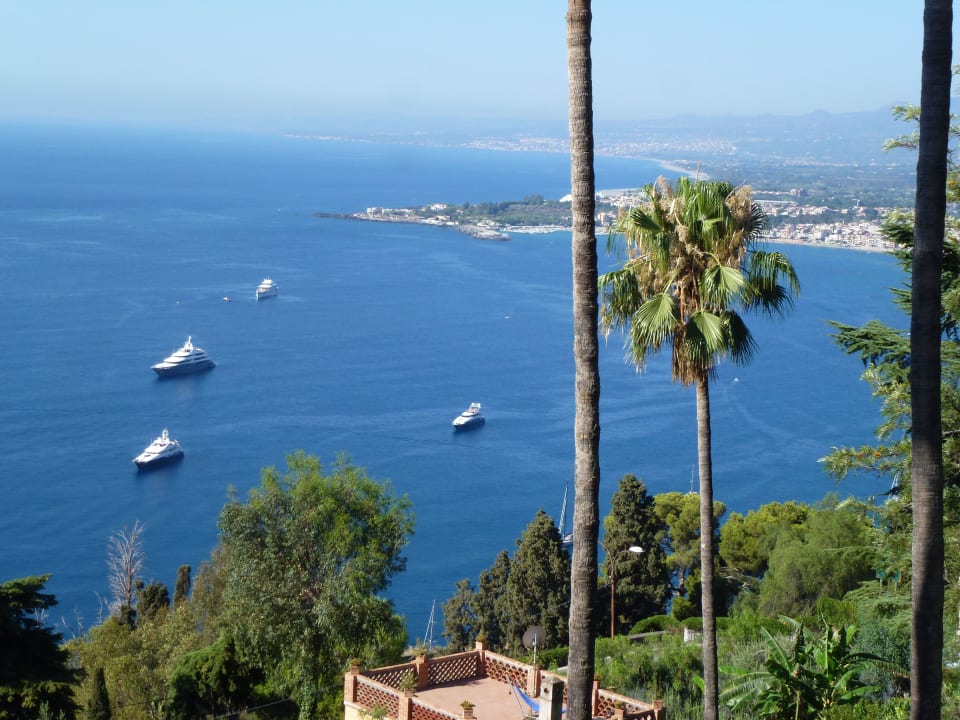 Gartenausblick Villa Belvedere