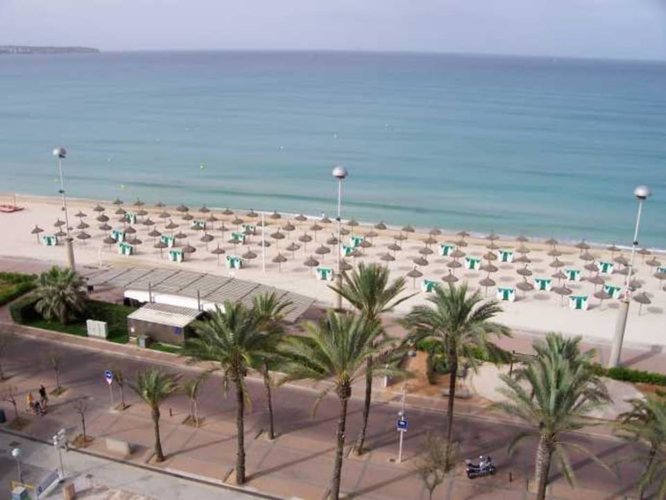 Bild vom Balkon allsun Hotel Pil-lari Playa