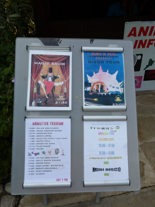 Das Animationsprogramm Sealife Buket Resort & Beach