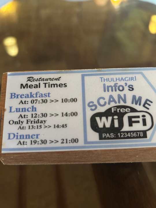 Gastro Thulhagiri Island Resort