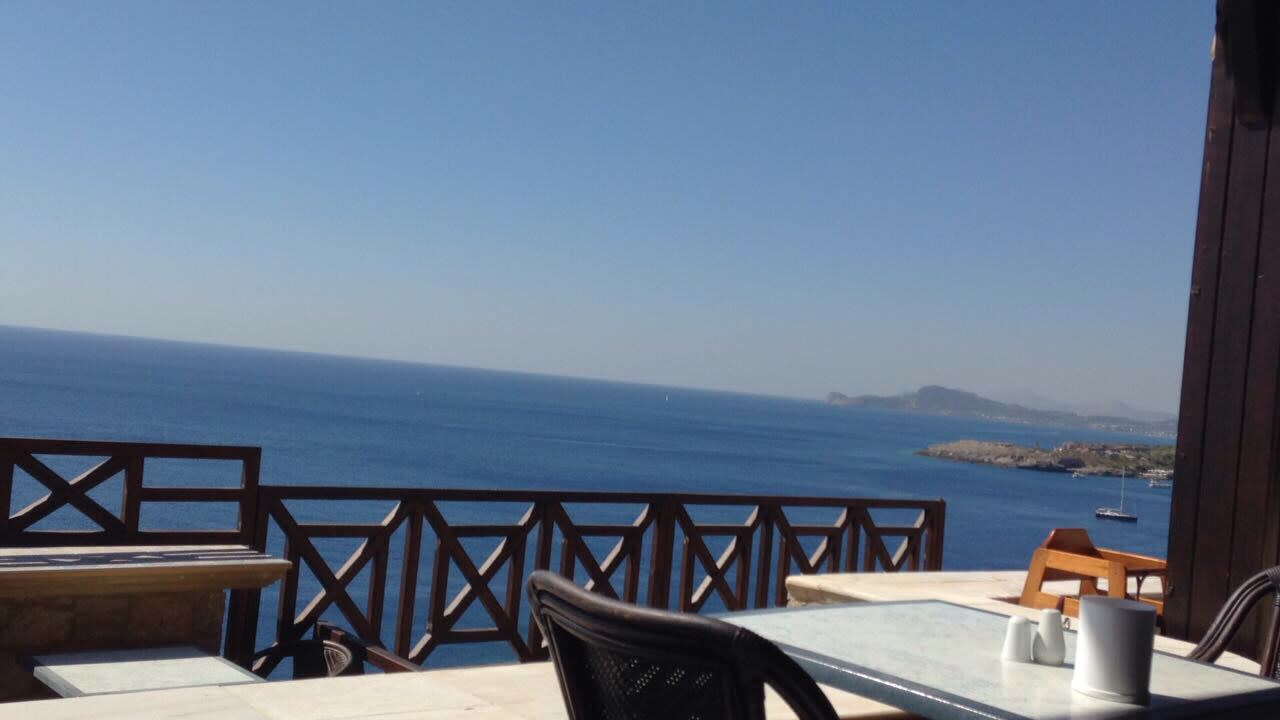 Ausblick Hotel Kalithea Horizon Royal