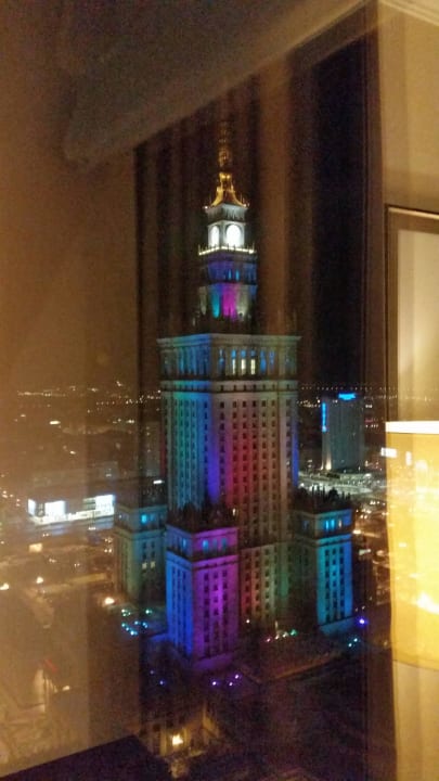 Panorama miasta InterContinental Warszawa