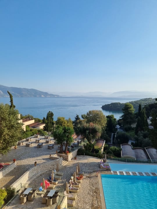 Ausblick Grecotel LUXME Daphnila Bay