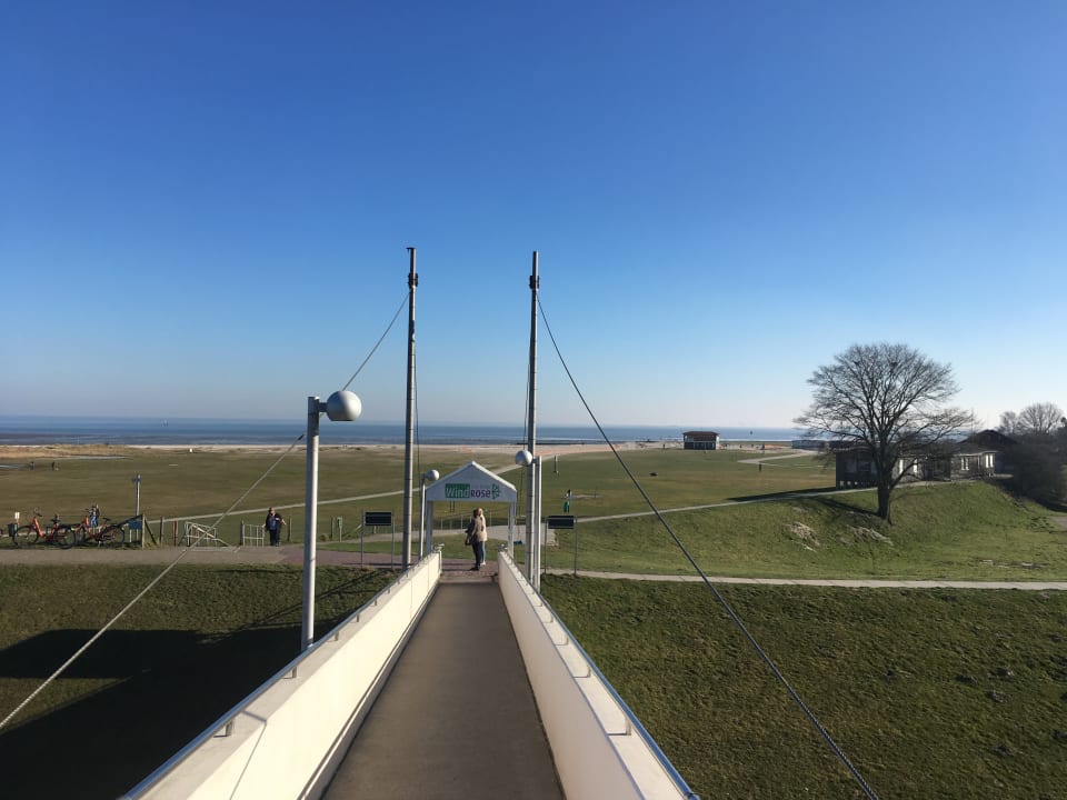 Ausblick Upstalsboom Hotel am Strand