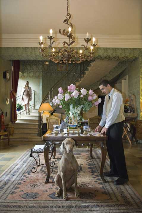 Hall d'entrée Hotel Château d'Ygrande