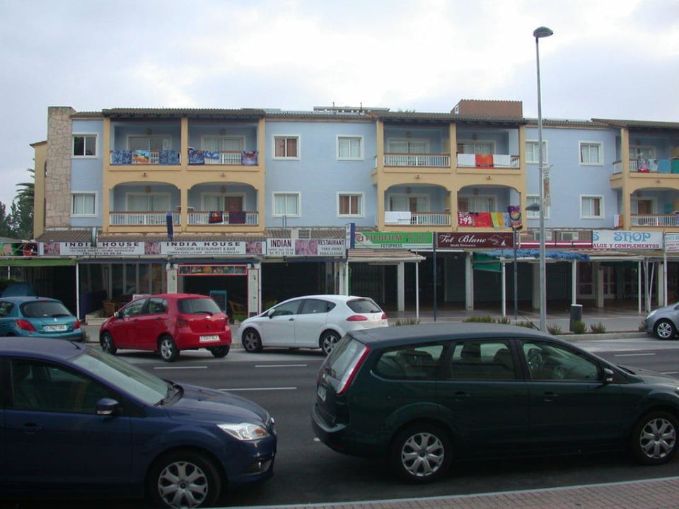 Ansicht von Hauptstrasse Alcudia Garden Aparthotel