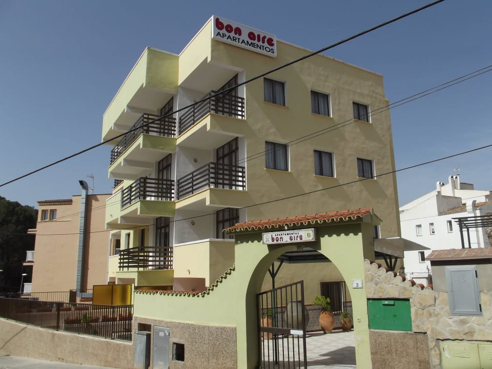 Neue Beschriftung  Hotel Bon Aire