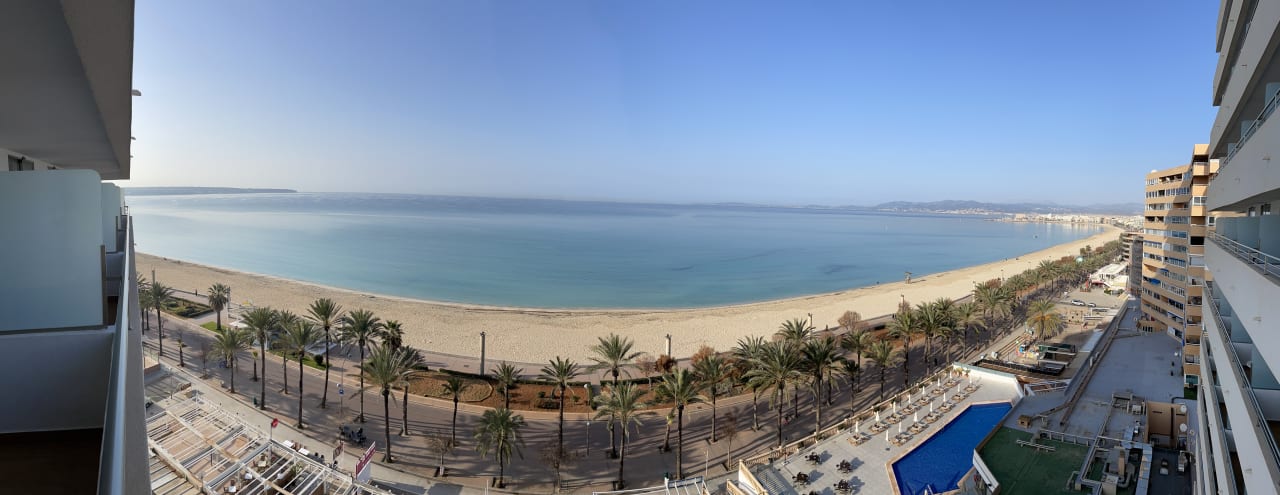 Ausblick allsun Hotel Pil-lari Playa