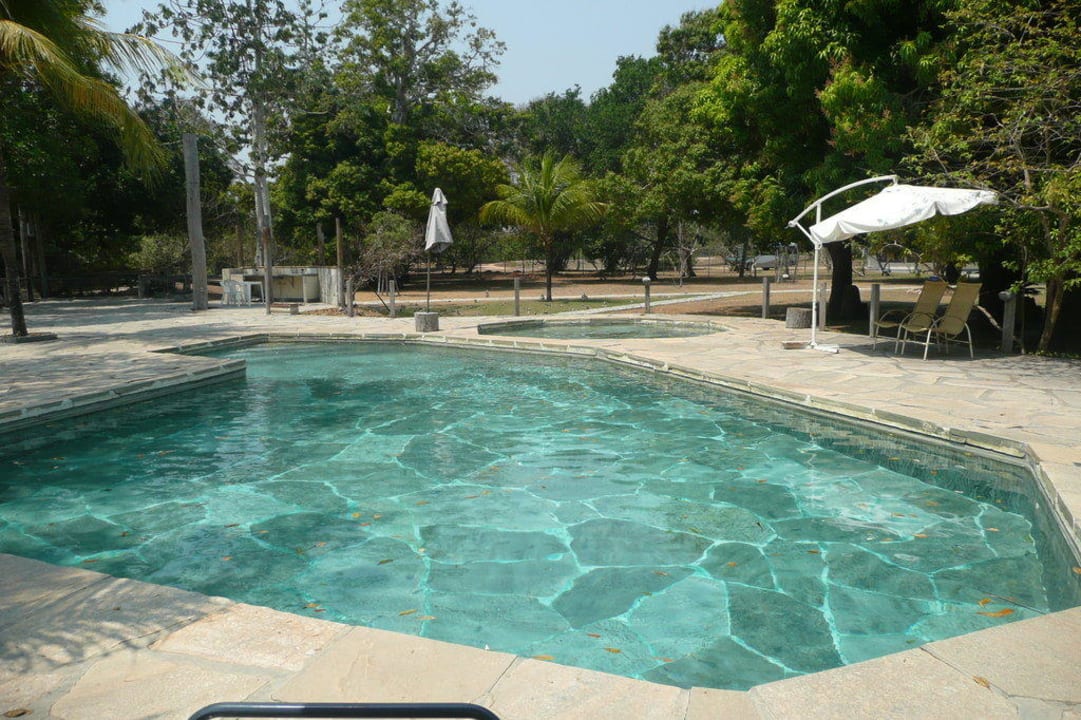 Der kleine Pool lädt zum erfrischen ein! Pousada Do Rio Mutum