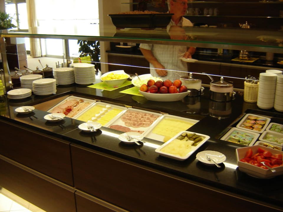 Frühstücksbüffet Apartment-Hotel Hamburg Mitte