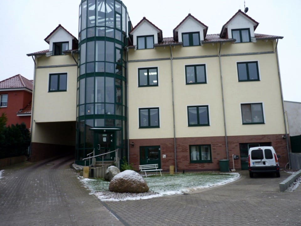 Rückansicht Pension Zum alten Schweden