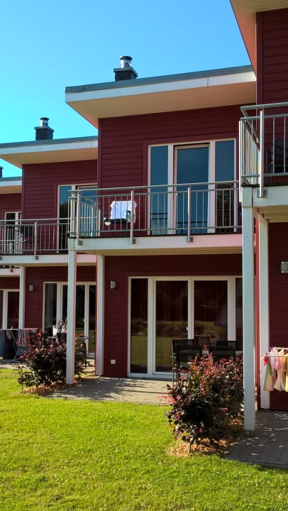 Außenansicht Ferienhauspark Asgard in Damp