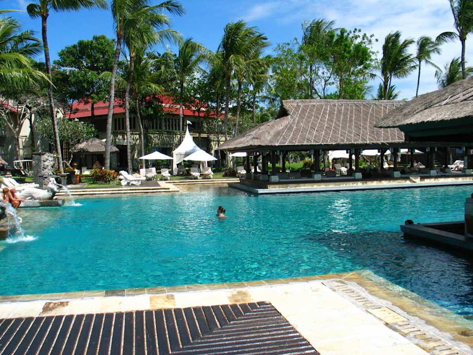 Teil des Hauptpool InterContinental Bali Resort