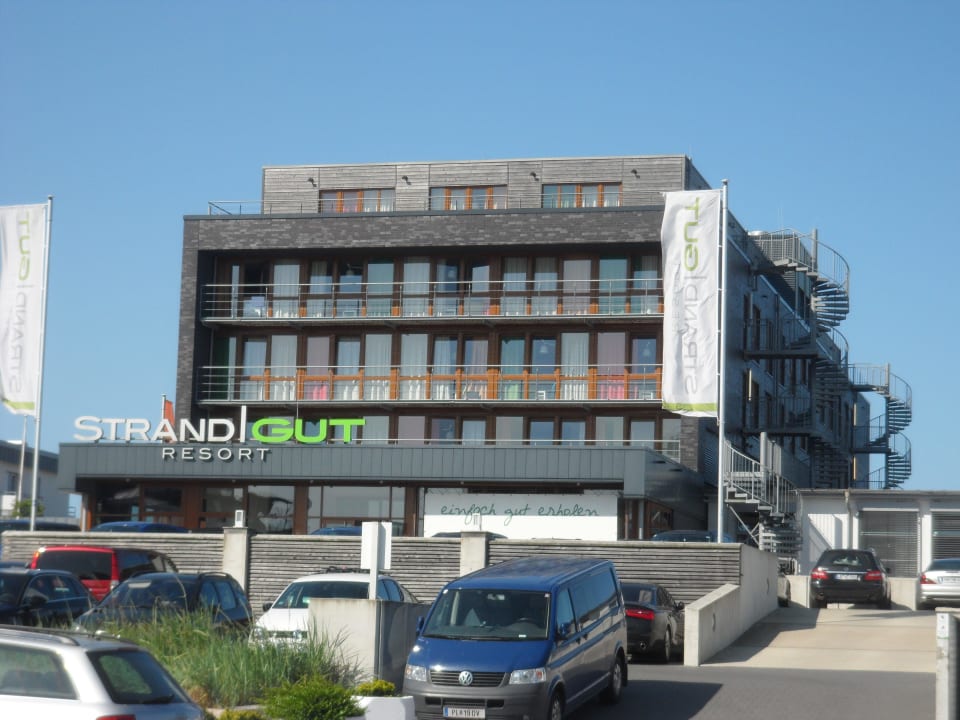 Ansicht Straße/ Fußgängerzone Strandgut Resort