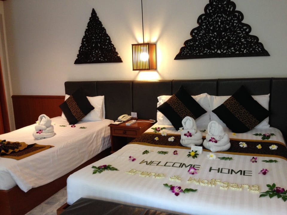 Welcome im Zimmer Banana Fan Sea Resort