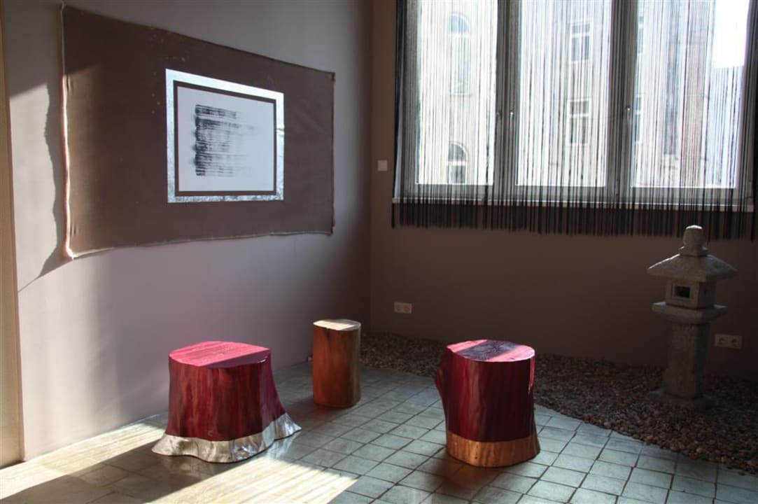 Erker im Treppenhaus Hotel Der Wilhelmshof